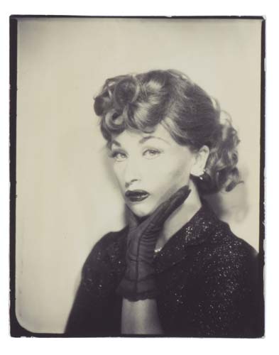 SHERMAN, CINDY (1954-  ) Self-portrait as Lucille Ball.